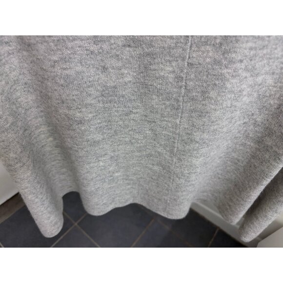 Worth New York NY Gray Wool Cape Back Sweater Knit Top Capelet Shrug XS - Picture 15 of 16